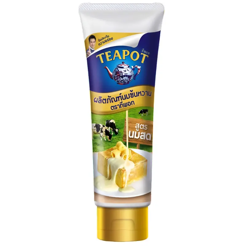 Teapot Sweetened Condensed Milk Tube Recipe Fresh Milk Size 180g