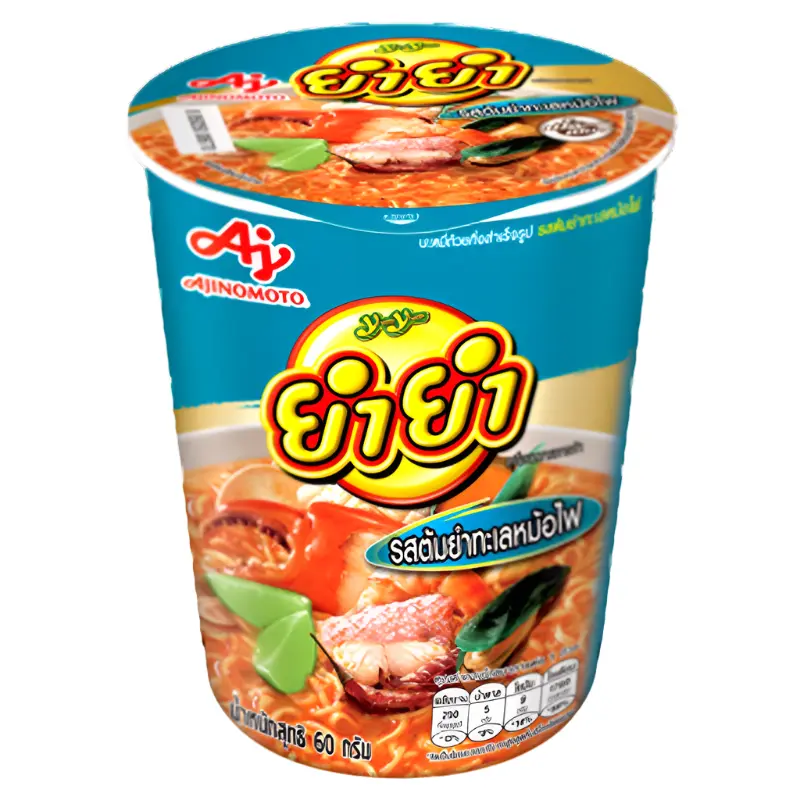 Yum Yum Cup Noodles Tom Yum Seafood Size 60g