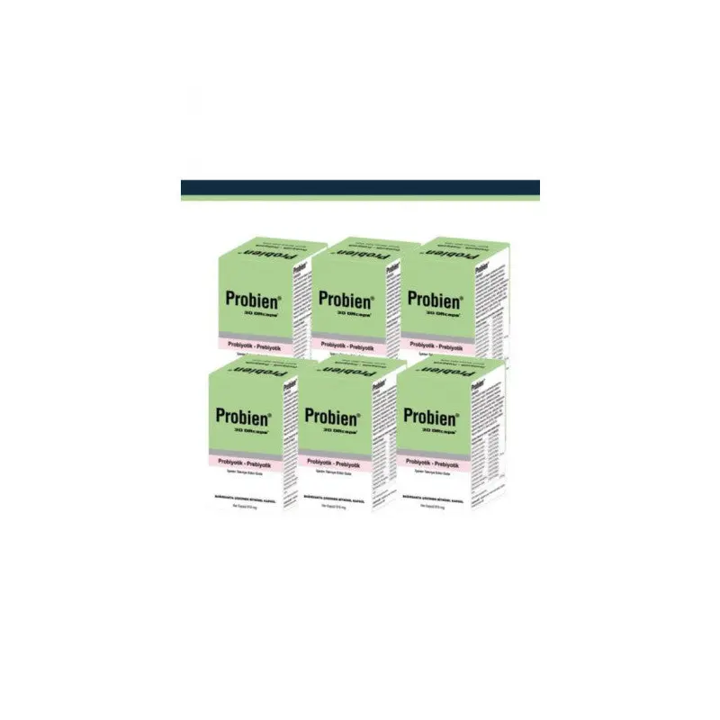 Probien Probiotic Prebiotic 30 Capsules 6 Pack