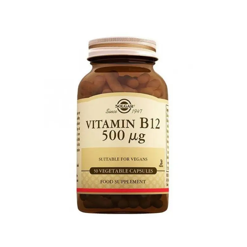 Solgar Vitamin B-12 500 Mg 50 Capsules