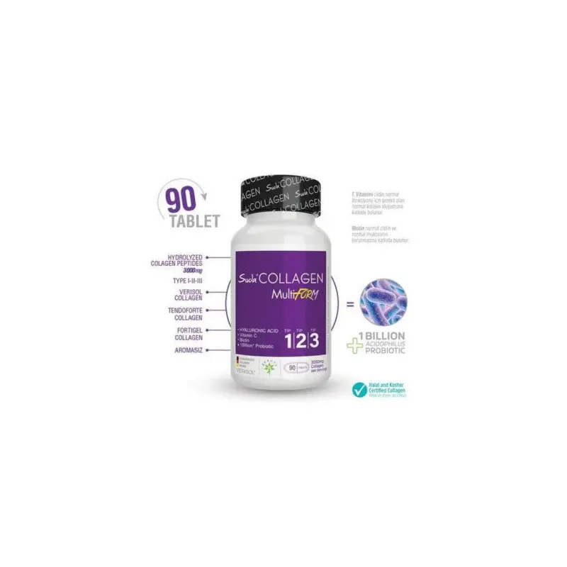 Suda Collagen Multiform 90 Tablets