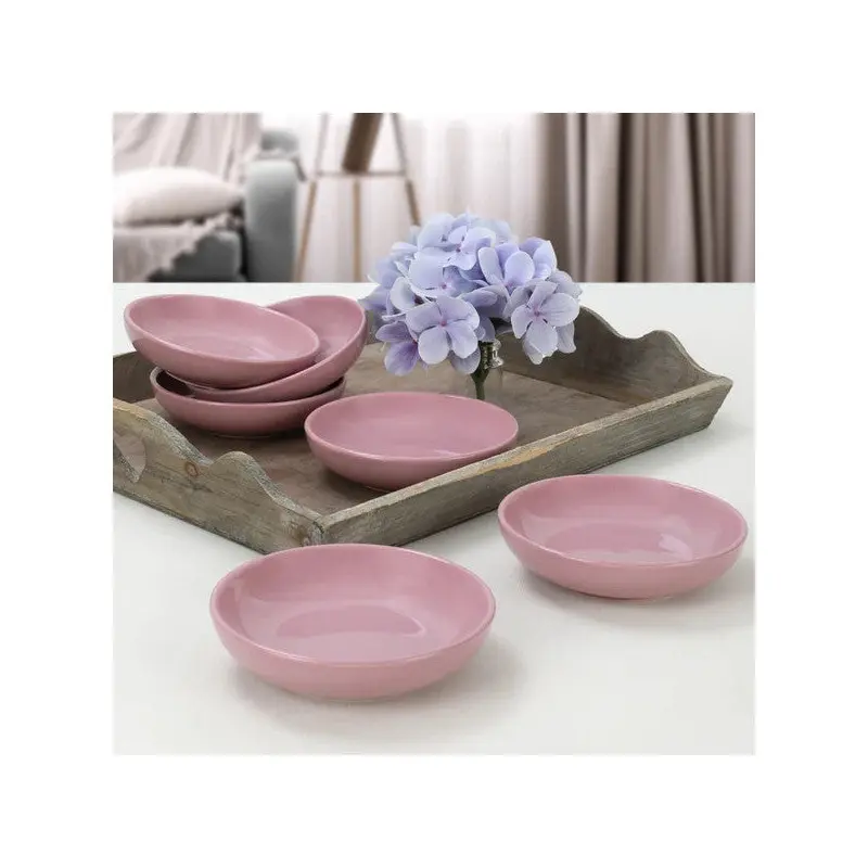 Keramika Violet Ring Snack / Sauce Bowl 13 Cm 6 Pieces