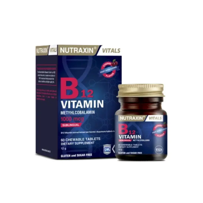 Nutraxin B12 Vitamin 60 Tablet