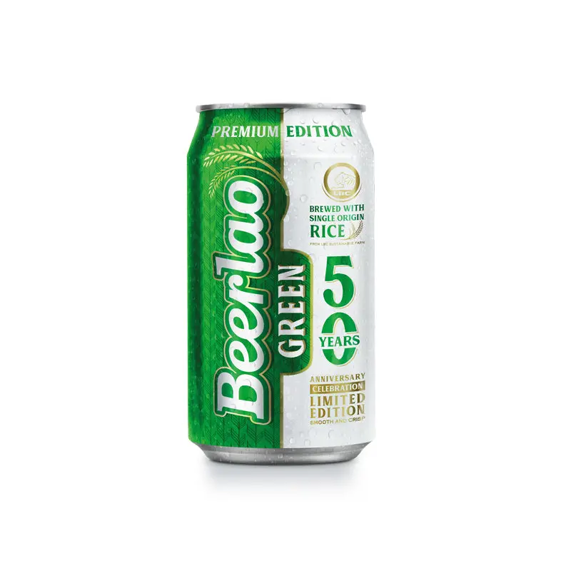 BEER LAO GREEN CAN 330ML