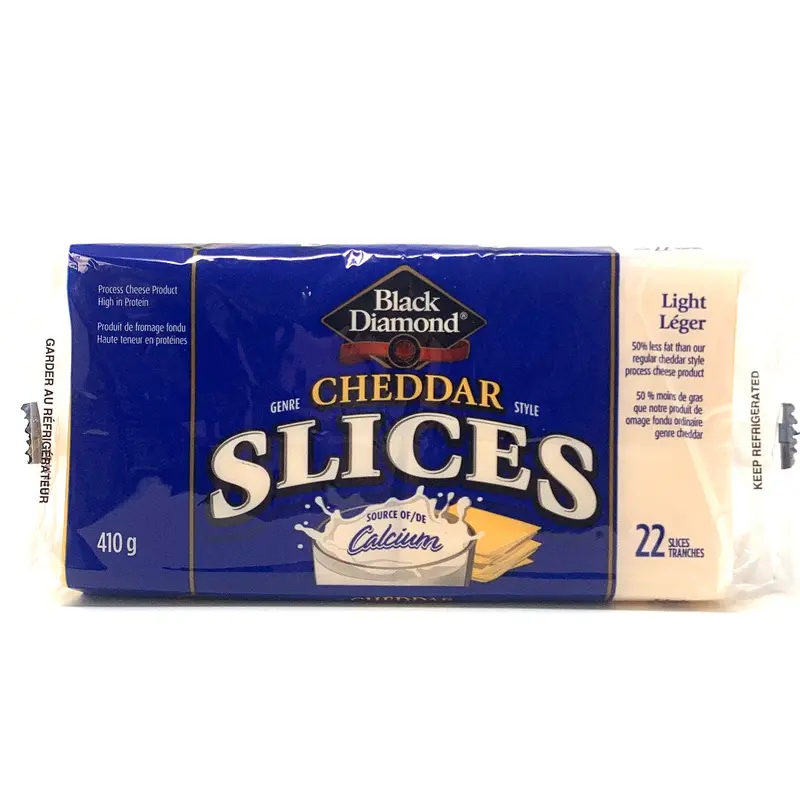 Black Diamond Light Cheddar-22slice