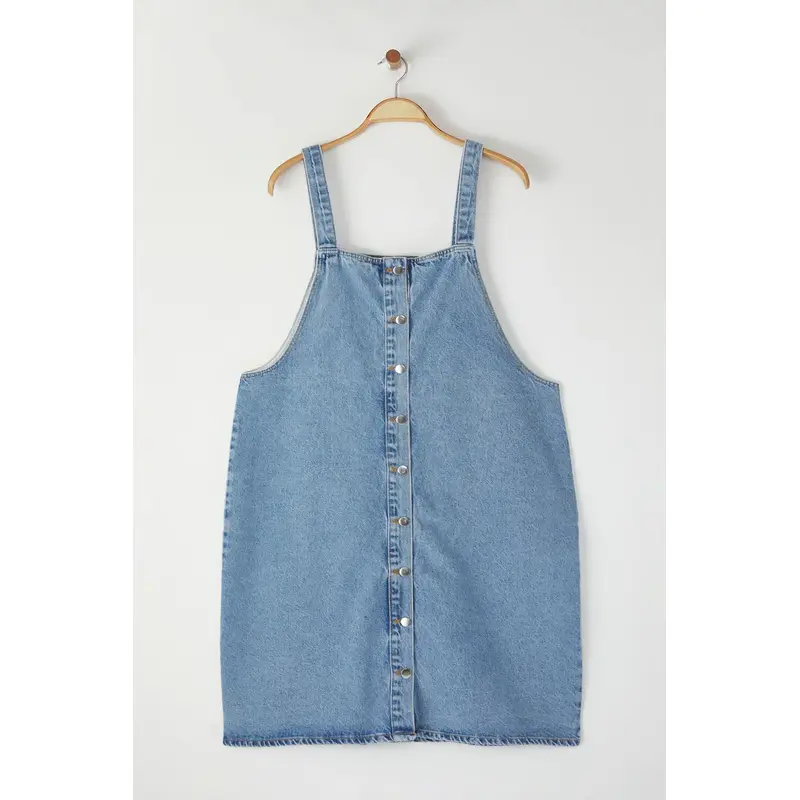 Curve Women's Plain Mini Spaghetti Strap Casual Fitted Plus Size Dress