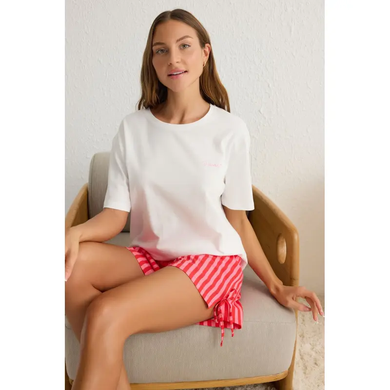 Multi-Colored Pajama Set