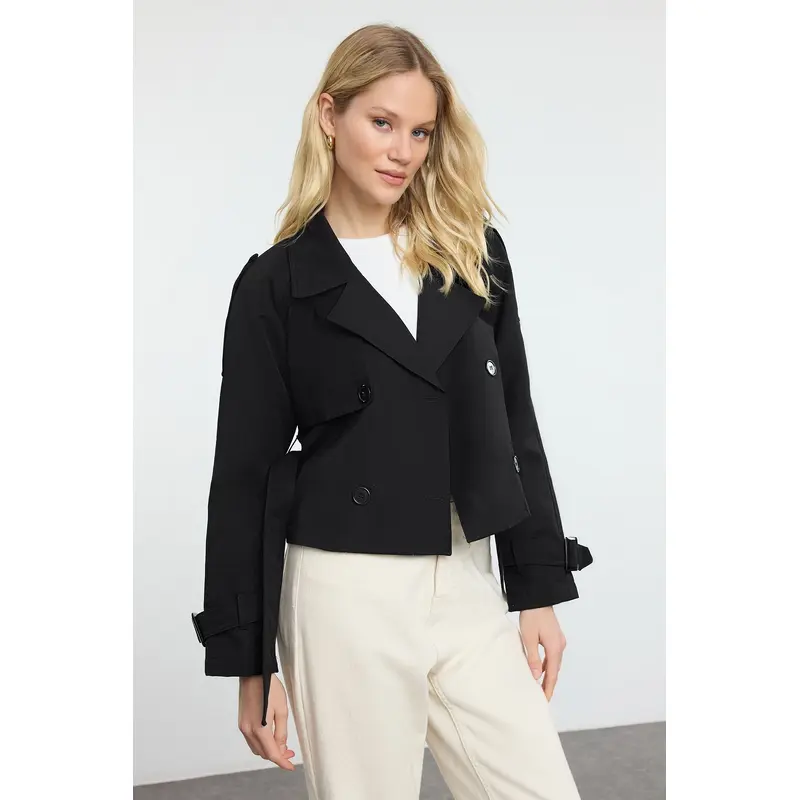 Women's Straight Regular Trench Coat