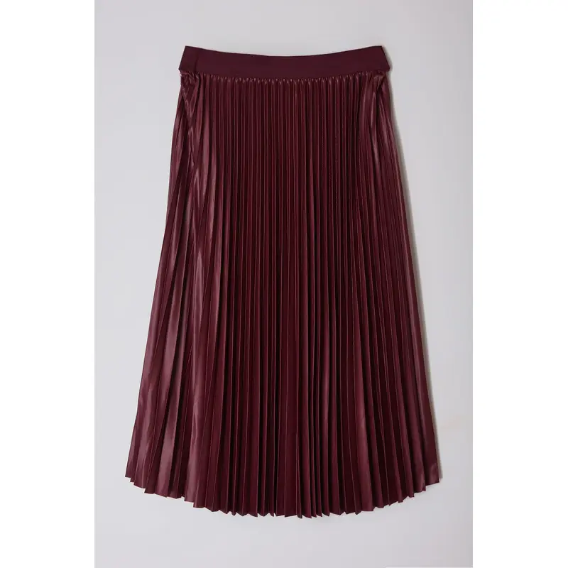 Curve Women's Unifarben Midi A-Line Plus Size Skirts