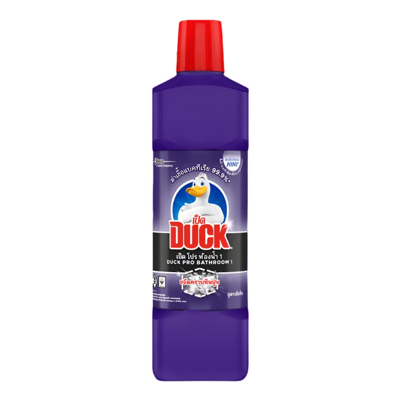 Duck Pro Bathroom  Cleaner Concentrated Toilet Formula Remov plaque Size 900ml