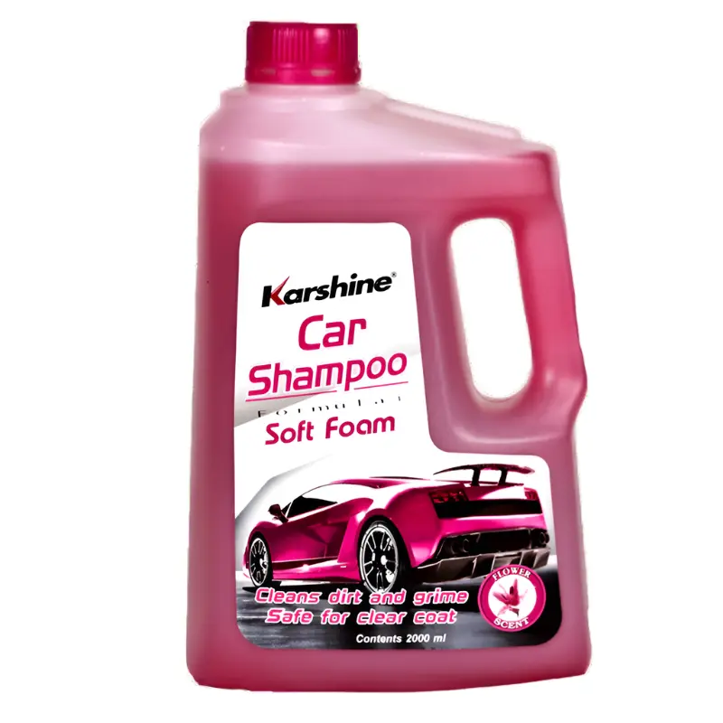 Karshine Car Shampoo Formular Soft Foam Flower Scent Size 2000ml
