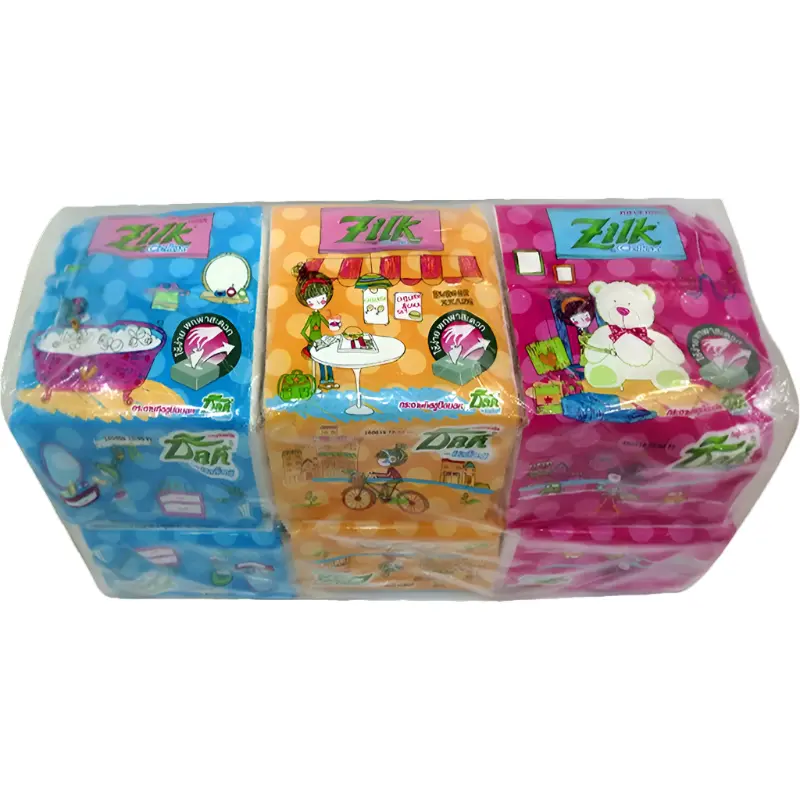 Zilk Pop-Up Napkins 100Sheets Pack 6Pcs