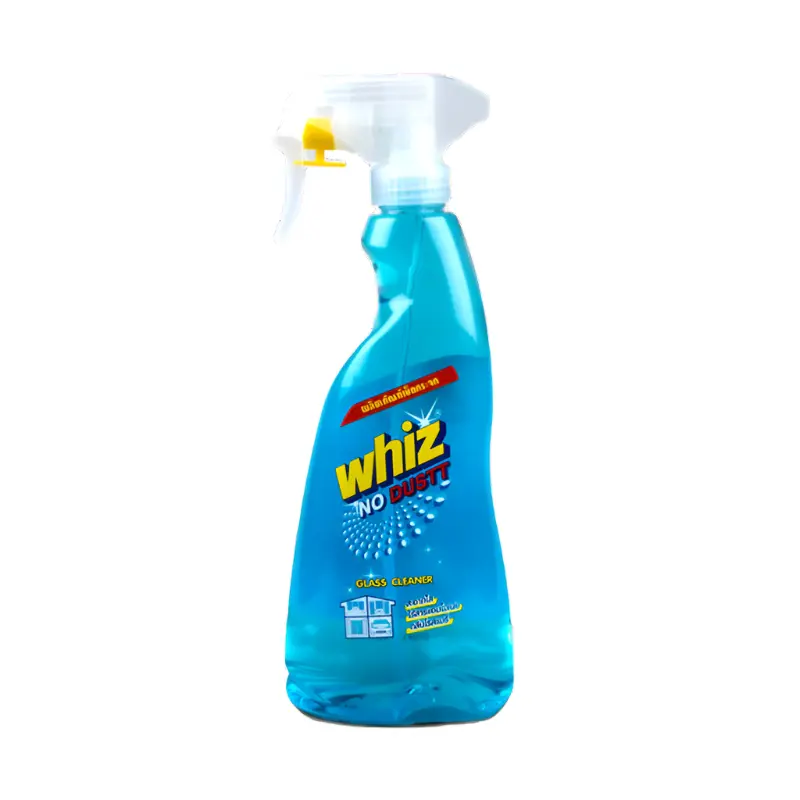 Whiz No Dust Glass Cleaner Rosmary Blue Scent Size 520ml