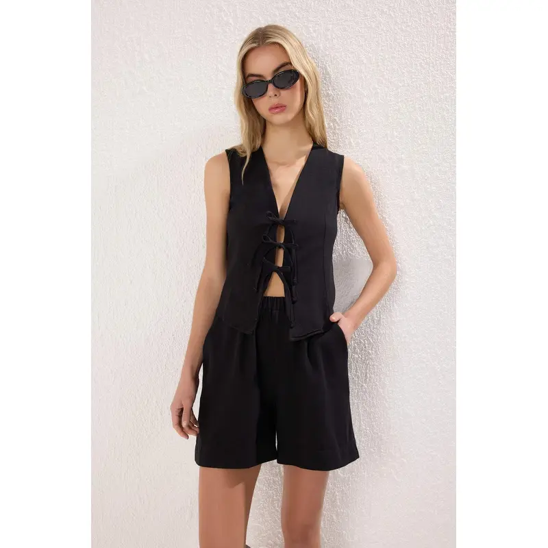 Women's Straight Sleeveless Casual/daily Regular Two Piece Sets