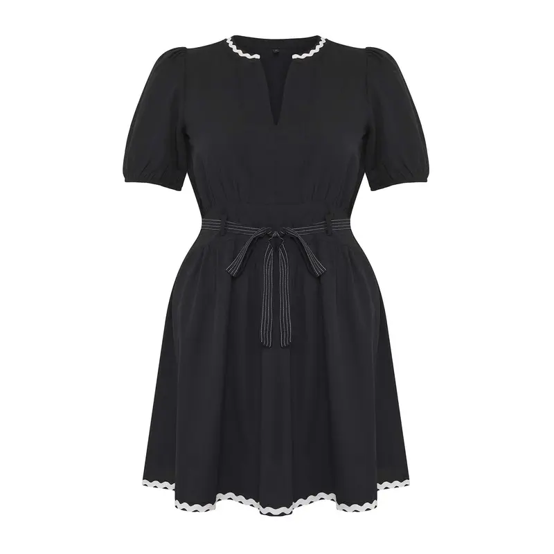 Curve Women's Straight Short / Mini Short Casual/daily Relaxed Plus Size Dress