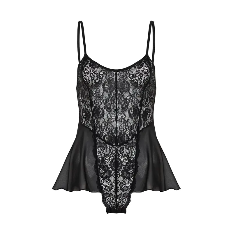 Women's Unifarben Spaghetti Straps Fitted Bodysuits