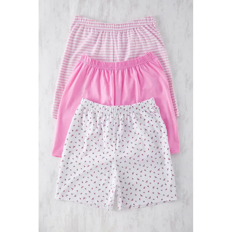 Curve Women's Very Colorful Patterned High Waist Plus Size Pajama Bottom