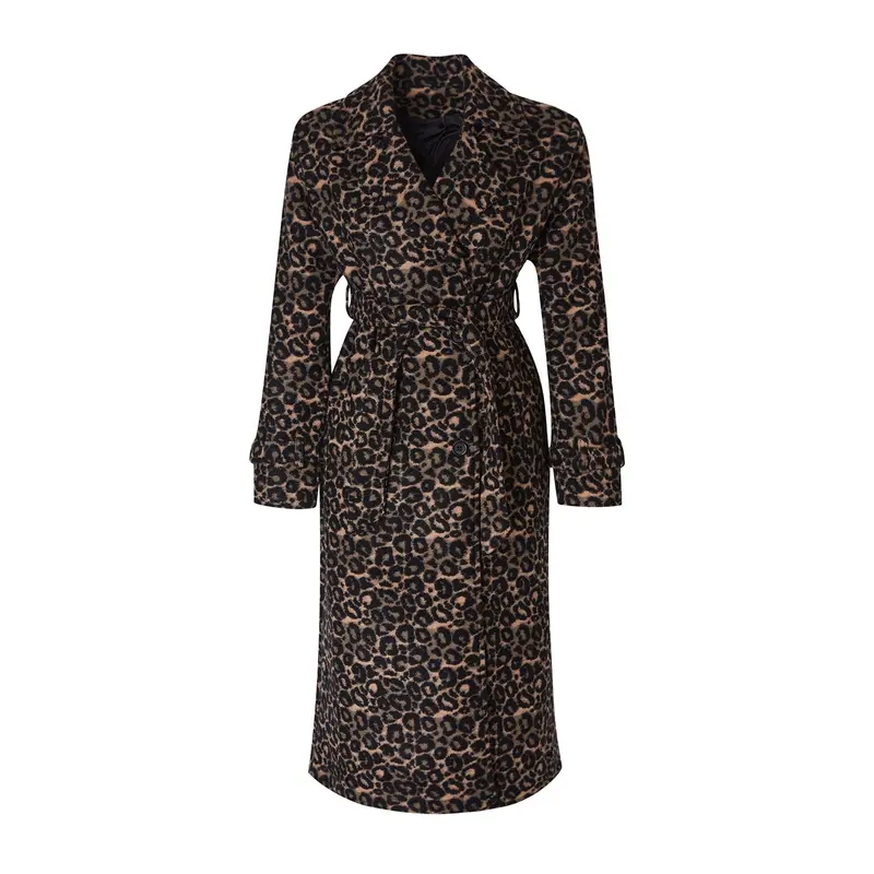 Women's Very Colorful Animals Regular Coat