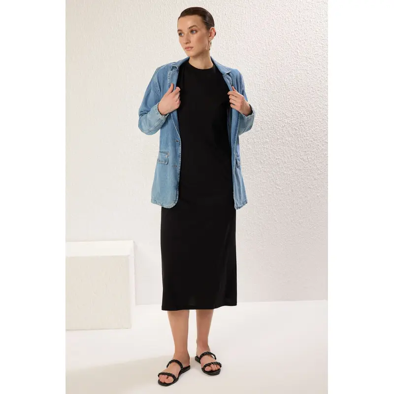 Modest Women's Plain Maxi Sleeveless Casual Relaxed Fit Modest Dresses