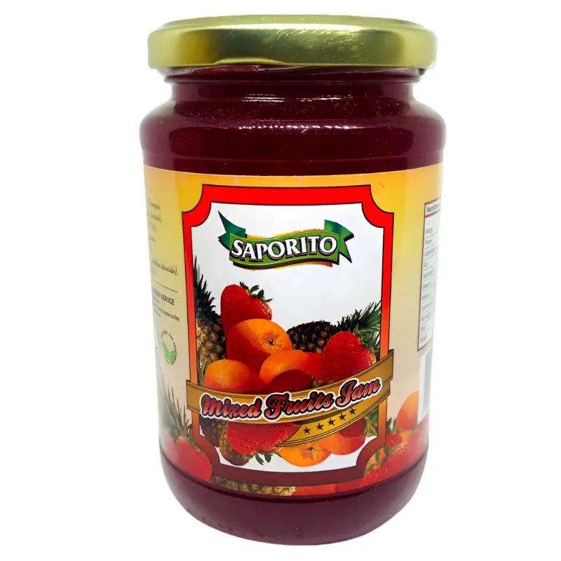 SAPORITO MIXED FRUIT JAM 450G
