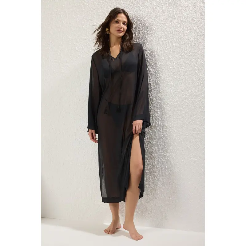 Women's Straight Maxi Hanging Beachwear Fitted Dress