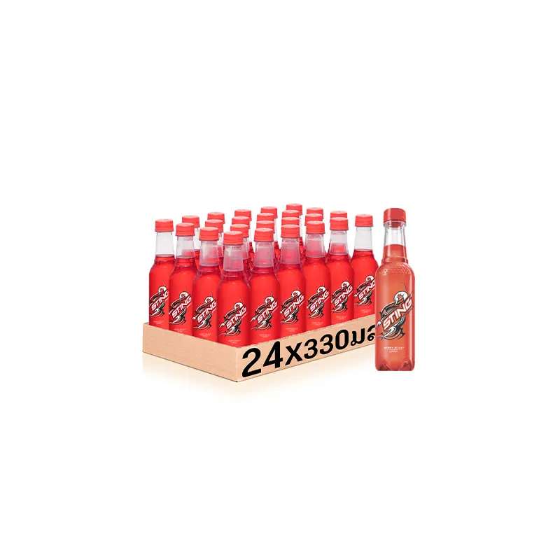 Sting Red 330ml bottle per pack of 24 bottles