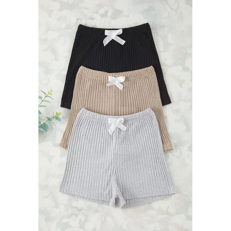 Women's Black Straight Regular Normal Waist Pajama Bottoms