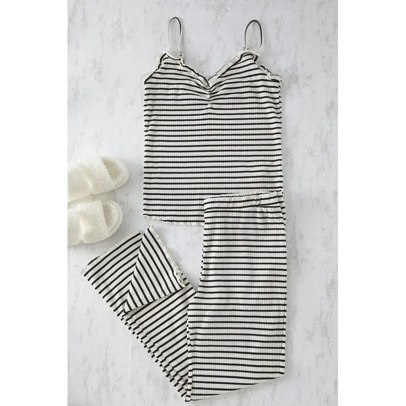 Curve Multi-Colored Plus Size Pajama Set