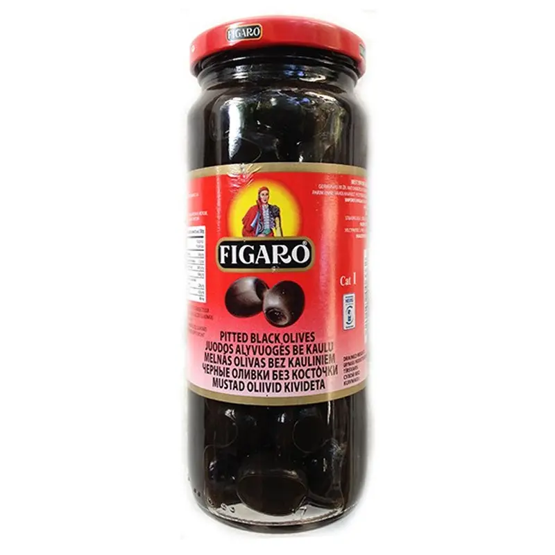 FIGARO BLACK PITTED  340G