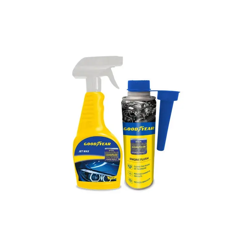 Goodyear Fast Polish And Engine Cleaner Set