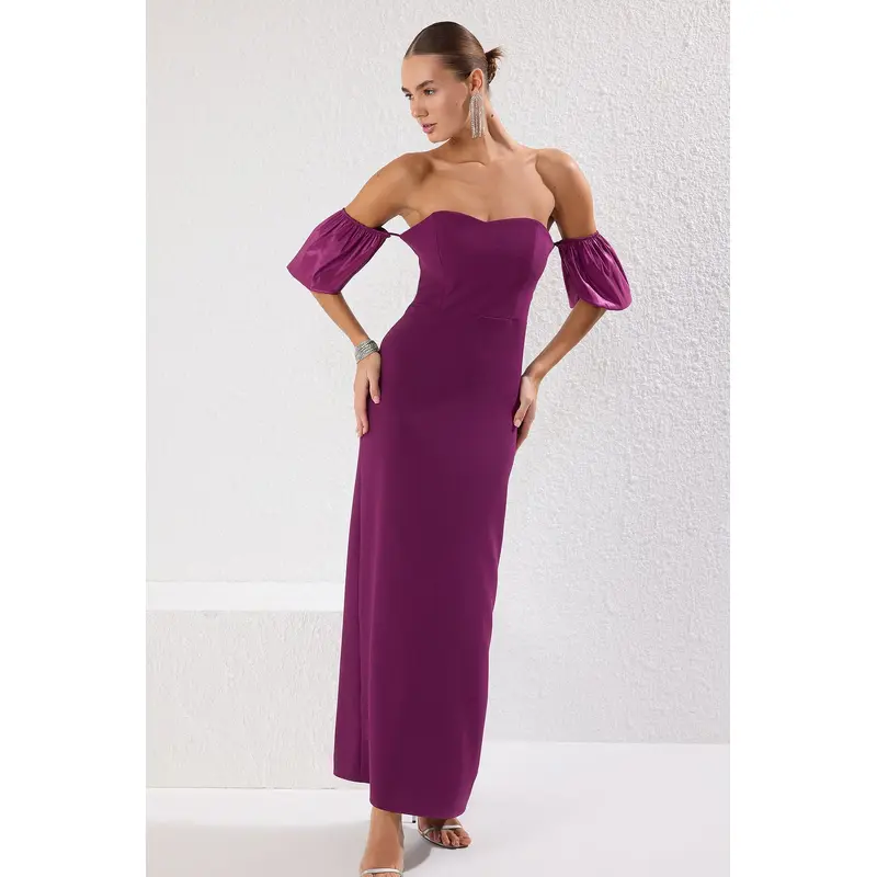 Purple Evening Dress & Graduation Dress