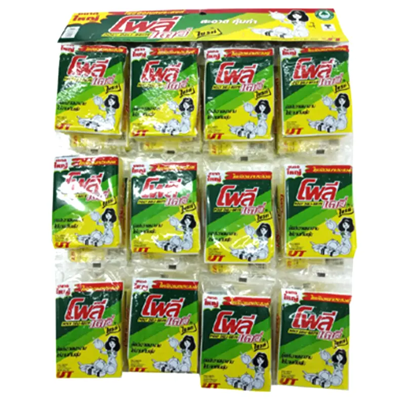 Poly Deli Brite Scourer Sponge 8  x 11cm pack of 24 pieces