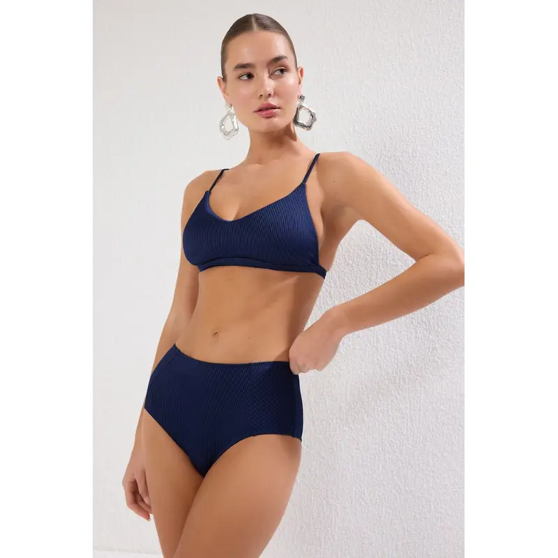 Women's Navy Blue Straight Briefs