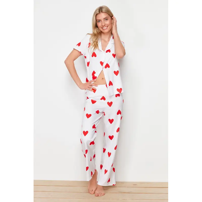 Women's Herz Short Lounge Relaxed Pajama Sets