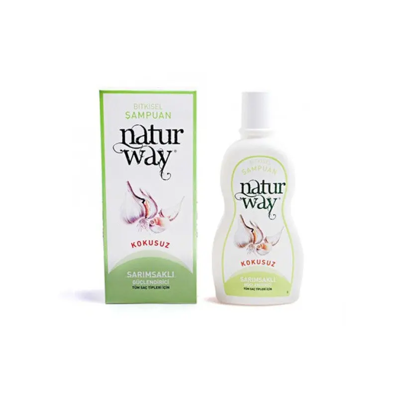 Natur Way Garlic Herbal Shampoo Unscented 500Ml