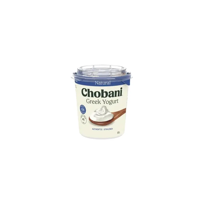 Chobani Greek Yoghurt Natural 907g