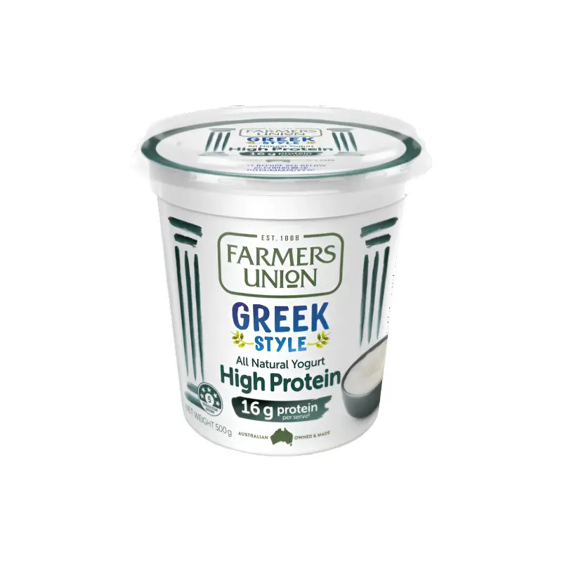 Farmers Union Greek Style High In Protein 500g