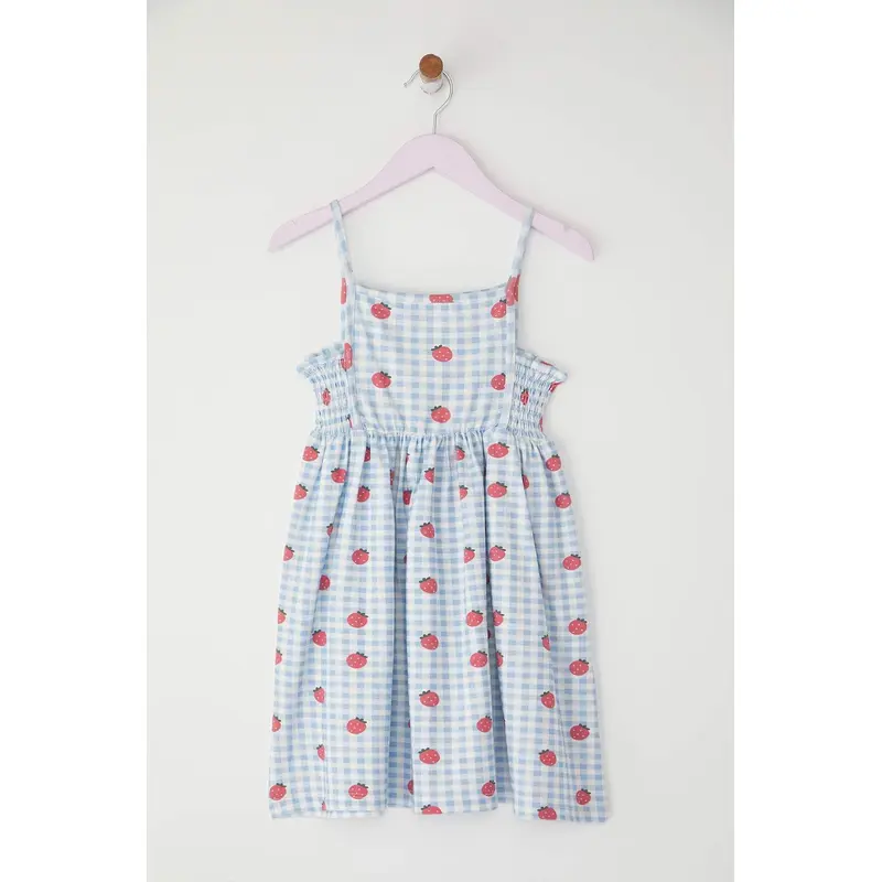 kds Girls Plaid Short / Mini Sleeveless Casual/daily Regular Dress