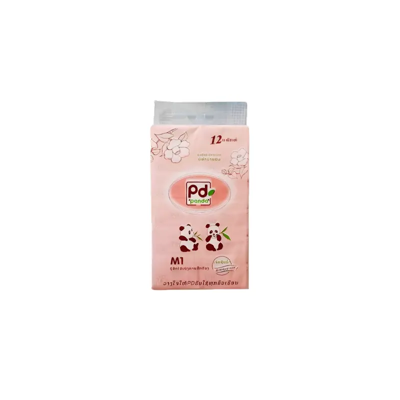 Panda Tissue M1 (Pink)  pack of 12 pcs