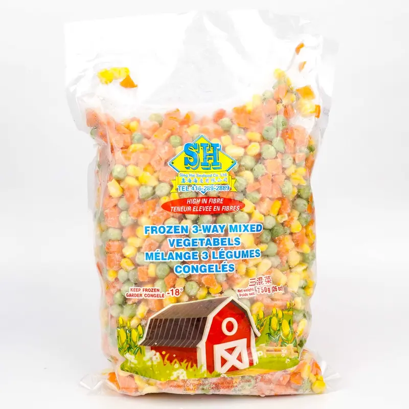 SH Frozen 3-way Mixed Vegetable