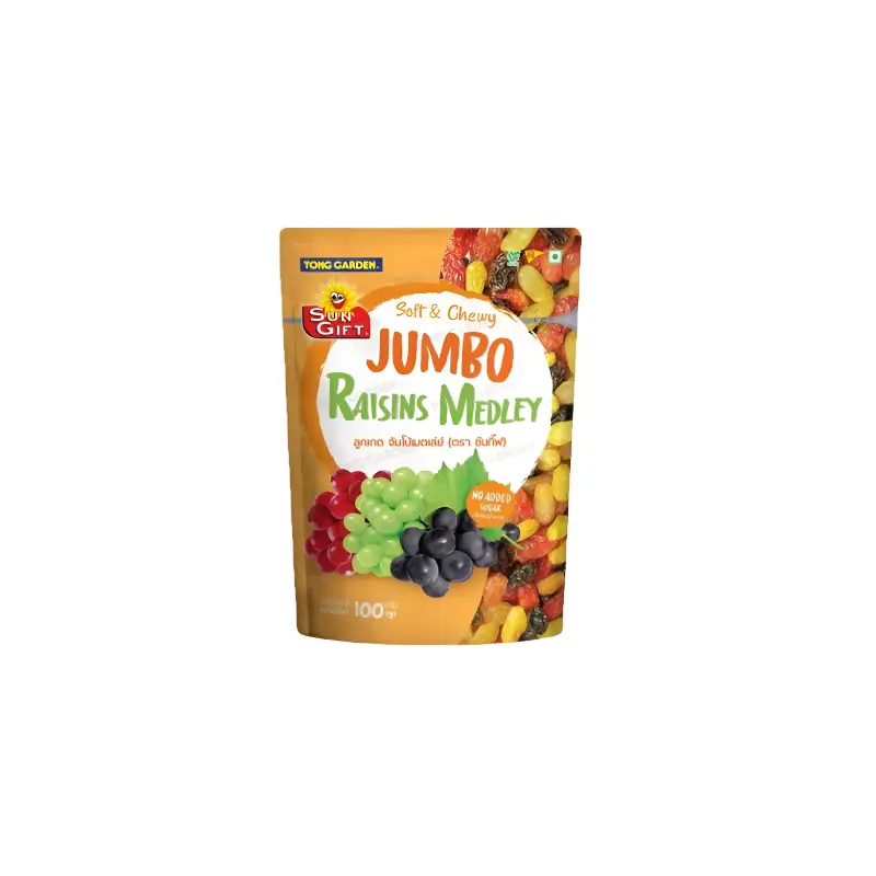 Tong Garden Jumbo Raisins Medley Size 100g