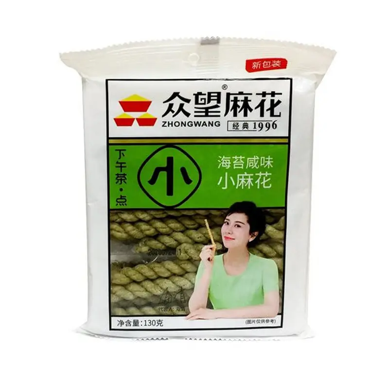 Zhongwang Mini-Fried Dough TwistSalty Seaweed Flavor