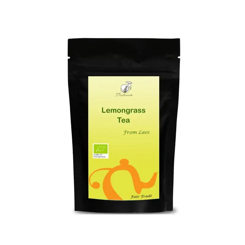 Premium Lemongrass Tea 50g - Organic Herbal Tea by Mai Savanh