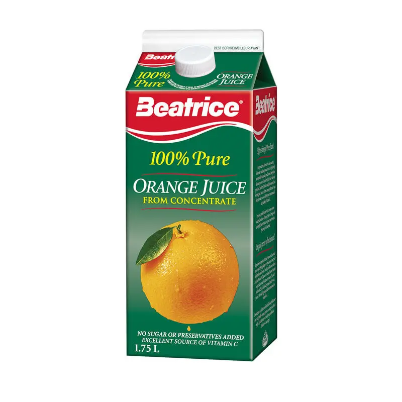 Beatrice 100% Pure Orange Juice