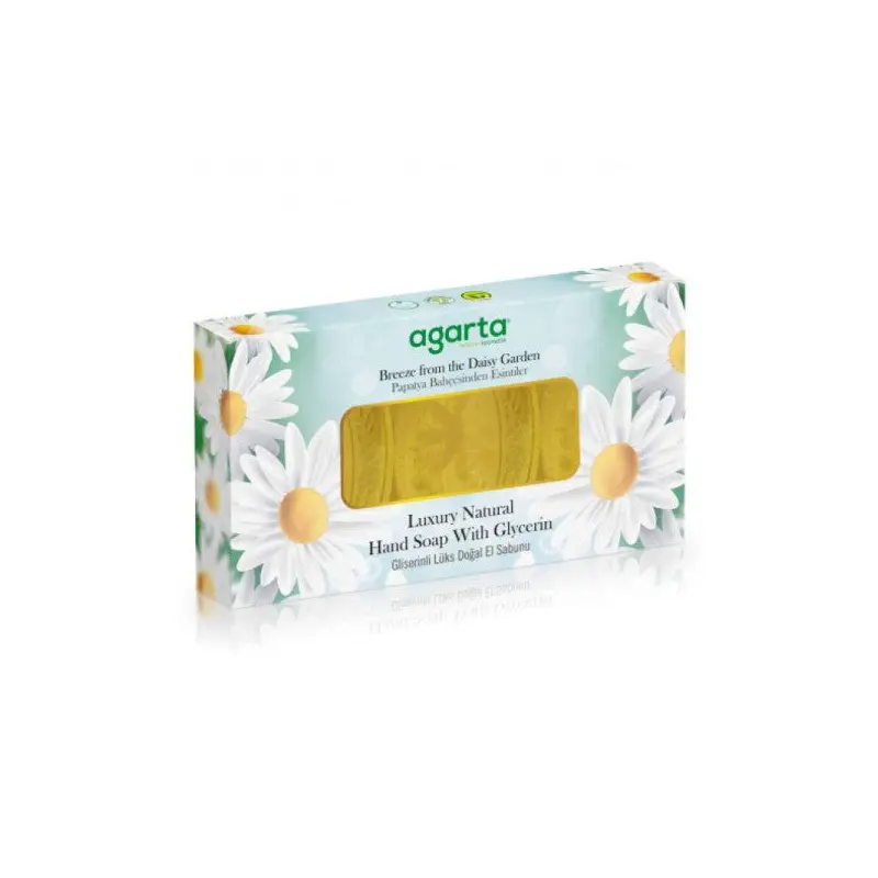 Agarta Handmade Natural Hand Soap Daisy Garden 3*100 G