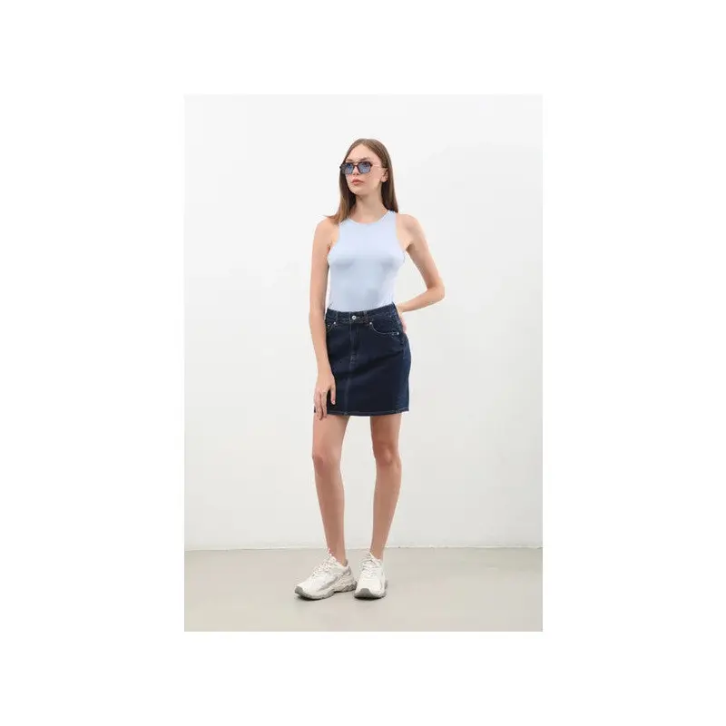 Women's Rins Mini Jean Skirt