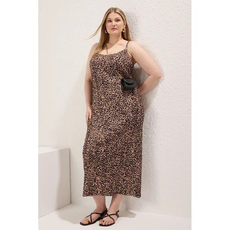 Curve Very Colorful Plus Size Dress