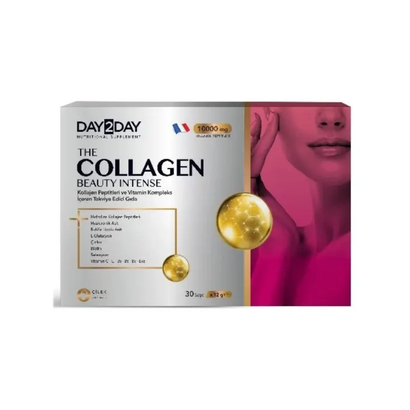 Day2Day The Collagen Beauty Intense 12G X 30 Sachet | Strawberry Flavoured