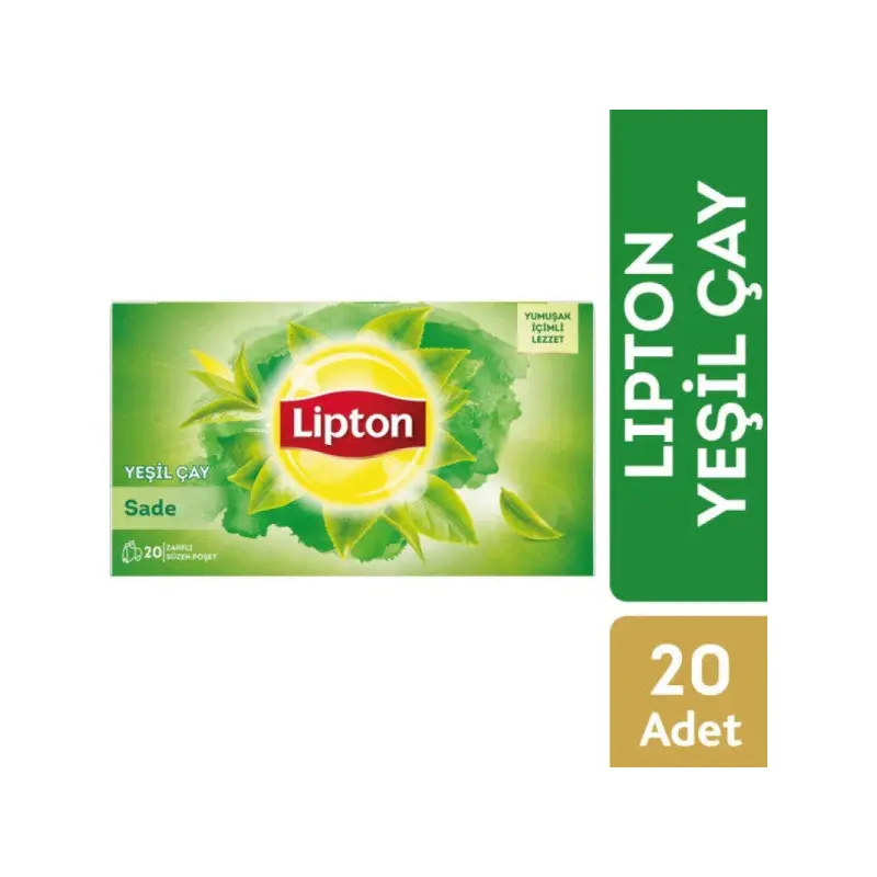 Lipton Green Tea Plain Strained Tea Bag 20 X 1.5 G
