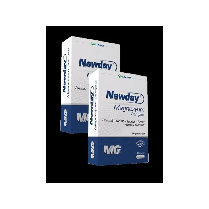 Newday Magnesium Complex 60 Capsules X2